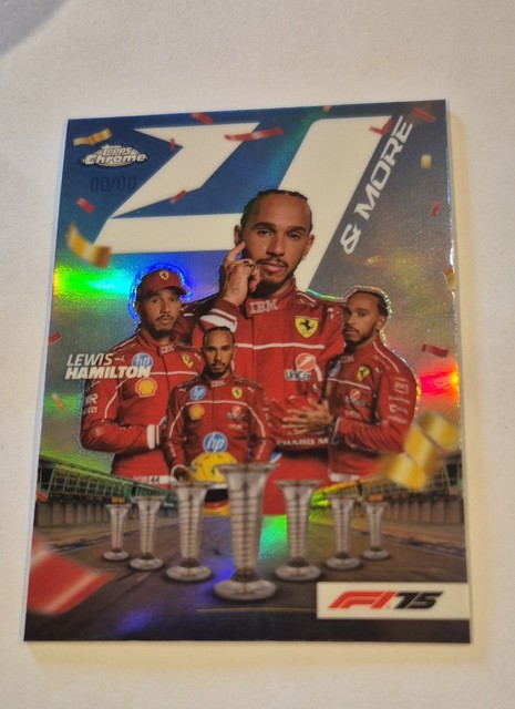2025 Topps Chrome Formula 1 - 4 & more Lewis Hamilton #4N-2