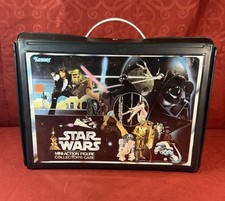 Vintage 1977 Star Wars Vinyl Kenner Action Figure Carrying Collector's Case