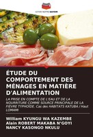 William Kyungu Wa Kazembe (U. A.) | ÉTude DU Comportement DES MÉNages En...
