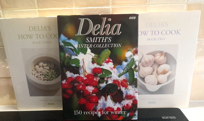 DELIA SMITH'S WINTER COLLECTION ~ HOW TO COOK BOOK TWO & THREE ~ HARDBACK BOOKS