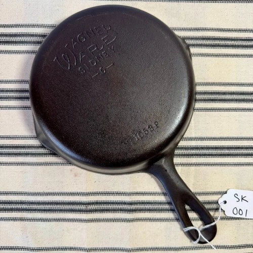 Wagner Ware Sidney O No. 3 Cast Iron Skillet 1053 P