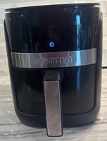 GOURMIA 3QT DIGITAL AIR FRYER GAF326 BLACK 8 Cooking Functions Guided Cooking