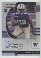 2020 Panini Prizm Draft Picks Rookies Silver Salvon Ahmed #151 Auto 12li