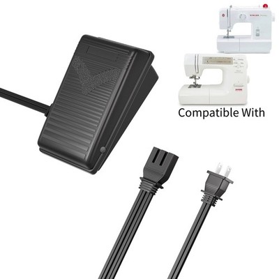 110V Foot Control Pedal 319003-003 for Singer 14U454B 14U554 14U555  Serger