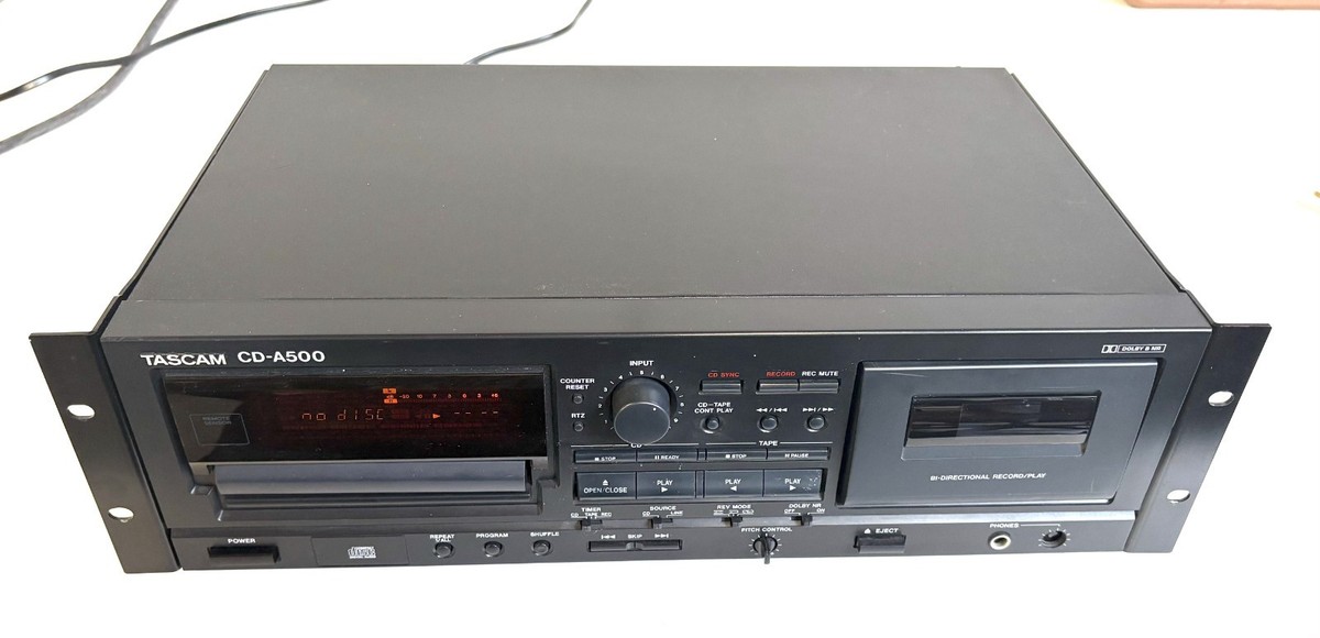 TASCAM CD-A500 CD カセットデッキ Tascam CD-A500 CD Player for sale online | eBay