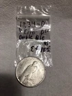 C132- 1934 D 90% Peace Silver Dollar Coin - Error D Mint Mark?
