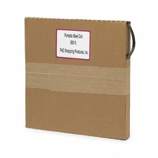 Steel Strapping, 25 Mil, 300 Ft. L,  3Ctv2