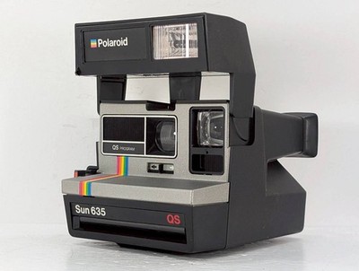 [Fast neuwertig für dieses Alter] Polaroid 600 Sun 635 QS analoge Sofortbildk...