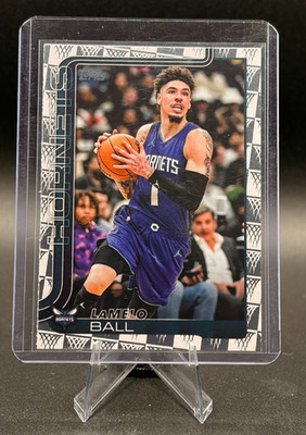 2025 Topps Flagship Basketball- Lamelo Ball 67 Season Tip Off Charlotte Hornets
