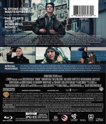 Dunkirk (Blu-ray + DVD)