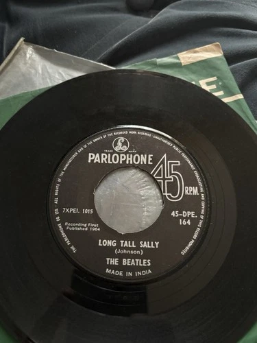 Beatles Rare Indian 7 Inch Long Tall Sally Vinyl Record