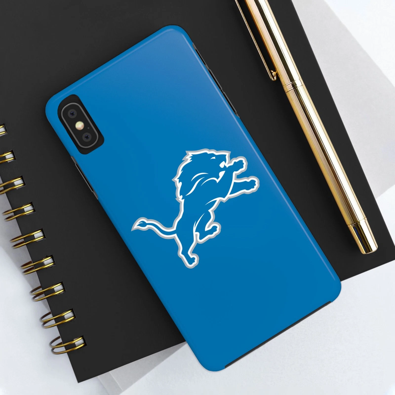 Detroit Lions Durable Phone Case for iPhone