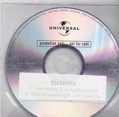 Bushira-Femininity Promo cd single