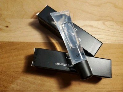 MAC Lipglass Clear Lip Gloss Brilliant 0.5 Oz. / 15mL   Full Size   NEW