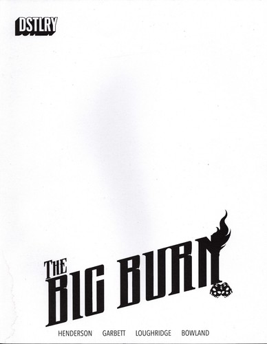 The Big Burn No 1 Jul 2024 (VFN-) (7.5) DSTLRY, Oversized Comic, Cover G - Blank - 第 1/2 張圖片
