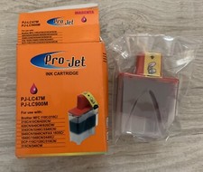 Pro-Jet Magenta Ink Cartridge PJ-LC47M PJ-LC900M NEW