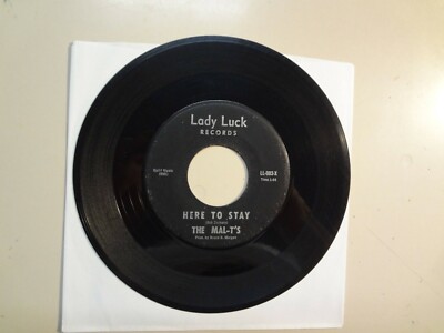 MAL-T S: Here To Stay-Stand Up Today-U.S. 7'' Early 67 Lady Luck Records LL-003-X