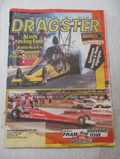 NATIONAL DRAGSTER MAGAZINE APRIL 19, 1996 KEITH STARK SLICK 50 NATIONALS