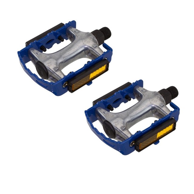 940 Alloy Pedals 9/16" Blue Bicycle Bike Road MTB Cruiser Fixie eBay