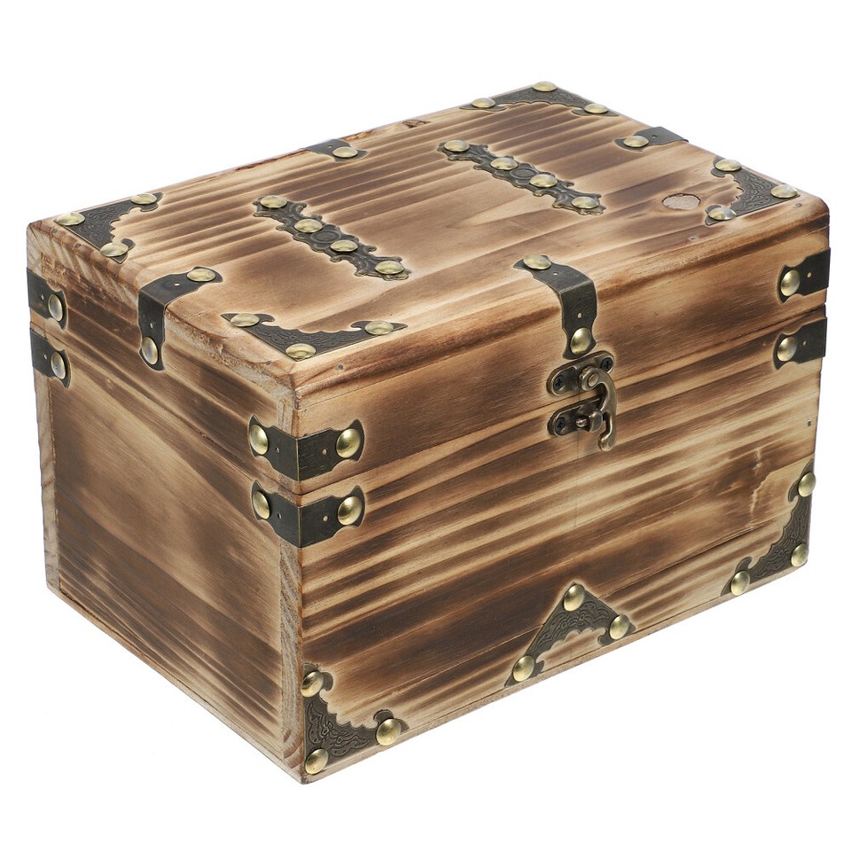 Small Treasure Box Pirate Chest Vintage Treasure Box Retro Treasure