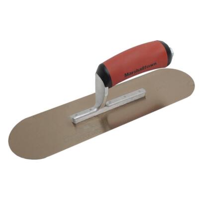 MARSHALLTOWN Pool Trowel 12''X3-1/2'' Stainless Steel Resilient Durasoft Handle