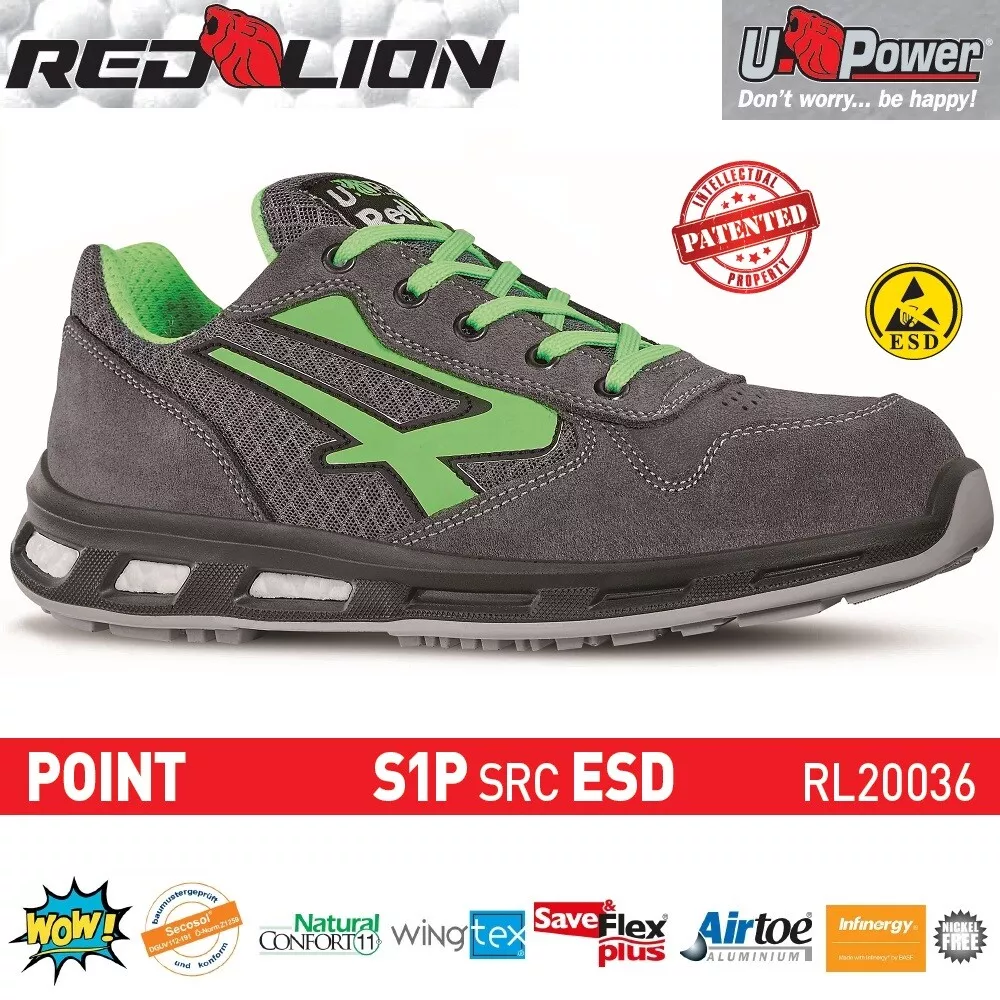 Scarpe Antinfortunistica UPOWER Red Lion POINT S1P SRC U-Power spediz.  immediata