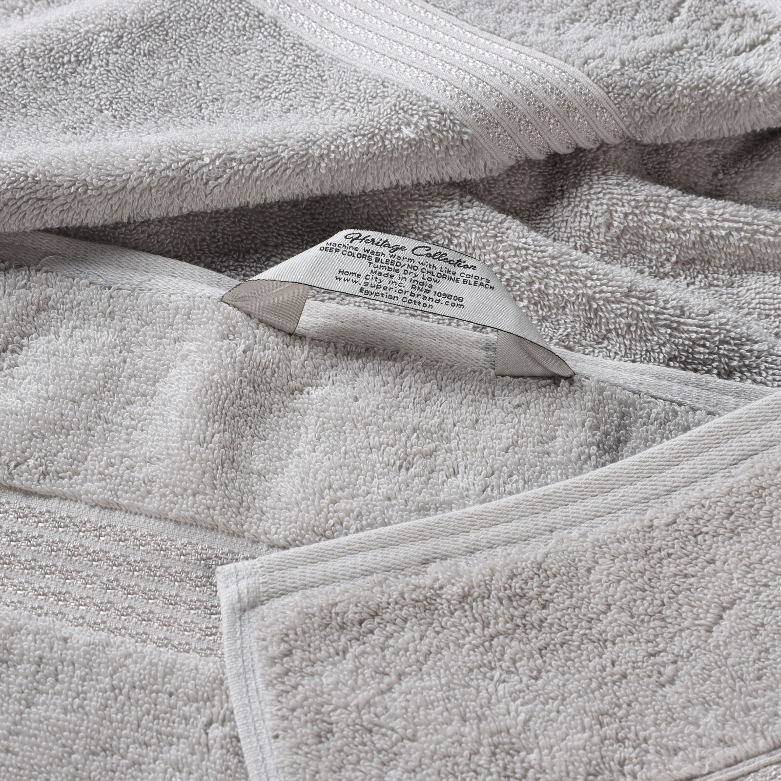 100% Egyptian Cotton Highly Absorbent Quick Dry 600 GSM 6 Piece Towel Set