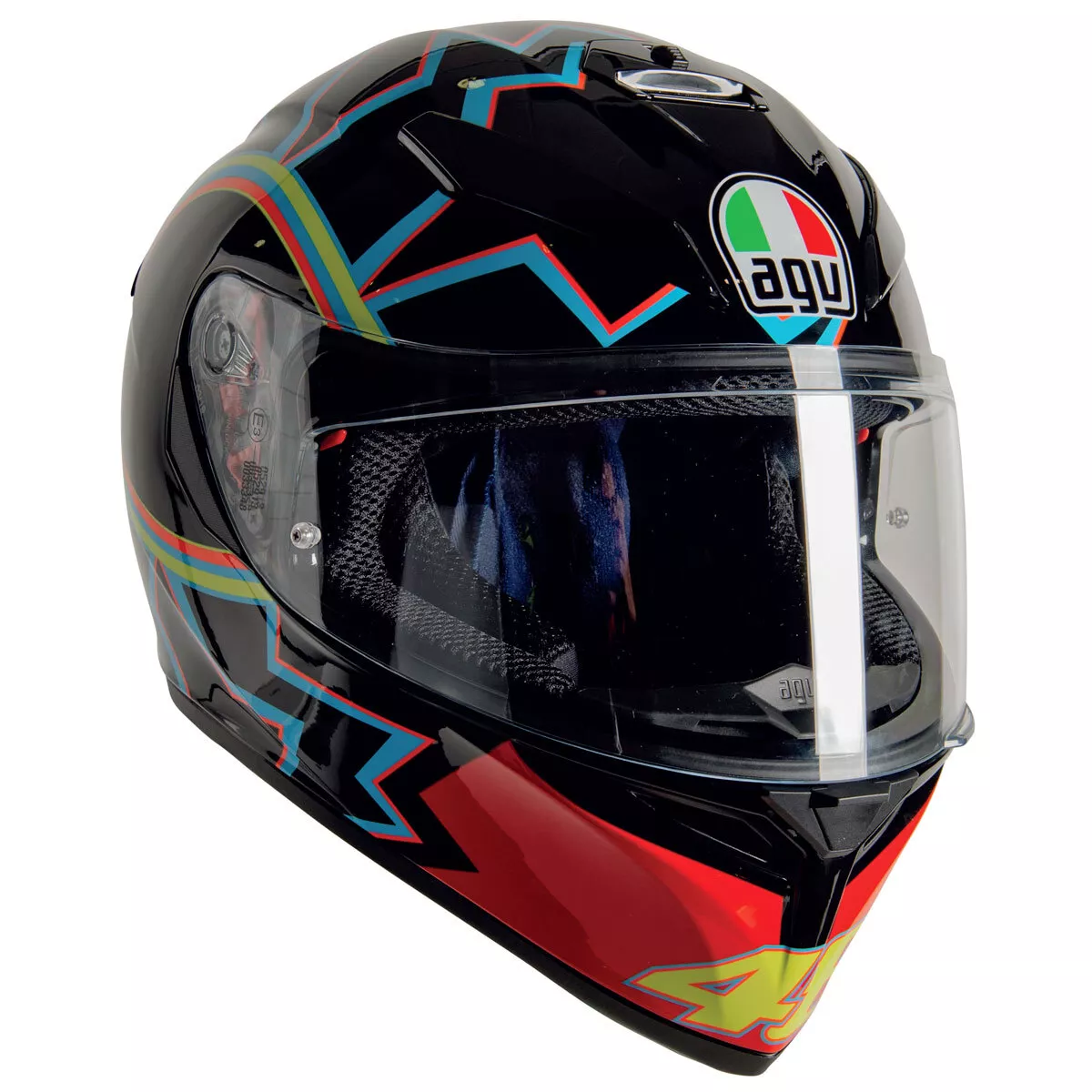 CASCO AGV K3 E2206 MONO COMPETIZIONE RED - Motos Cano Sport