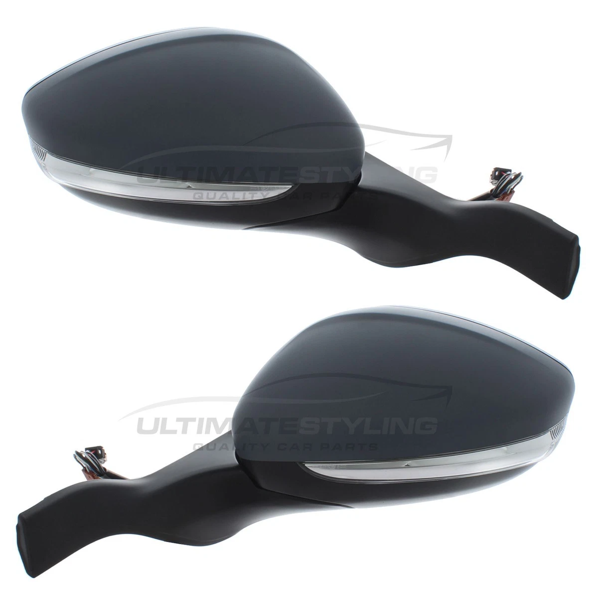 Wing Door Mirrors Citroen C3 2018 Electric Power Folding 1 Pair Left Right