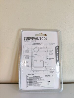 Nice Stainless Kirkland Pocket Survival Tool 11 Function, with