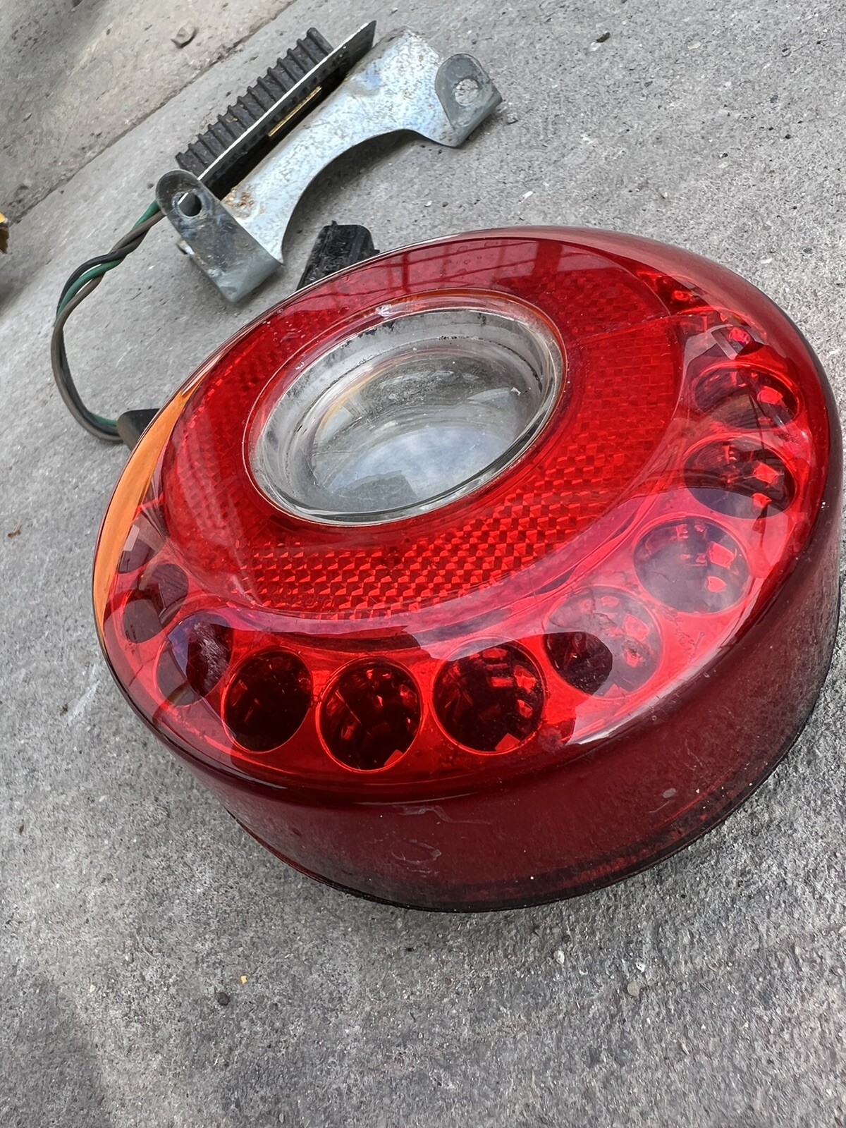 Lotus Elise OEM LED Tail Light Taillight OUTTER SIDE right passenger (damaged)