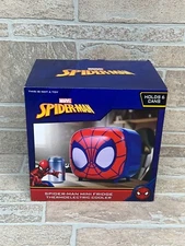 Spider-Man Mini Fridge Thermoelectric Cooler with Handle Holds 6 Cans NEW