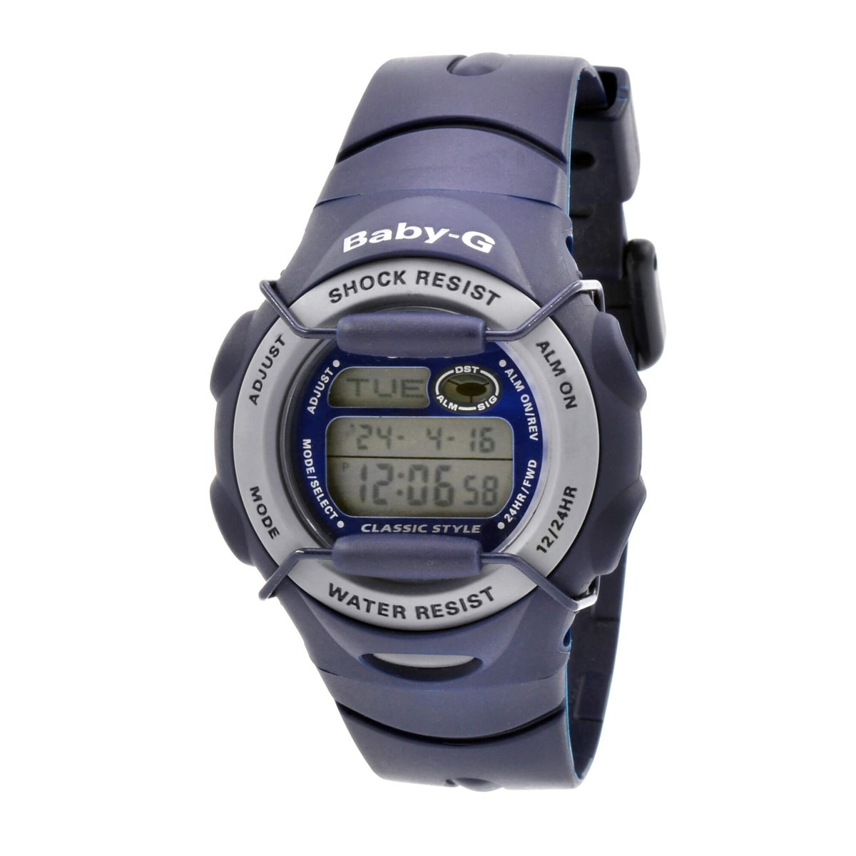 Casio BG-159-2VCR G-Shock Blue Band Watch