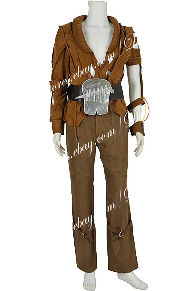 Faux Suede Brown disfraces para hombres