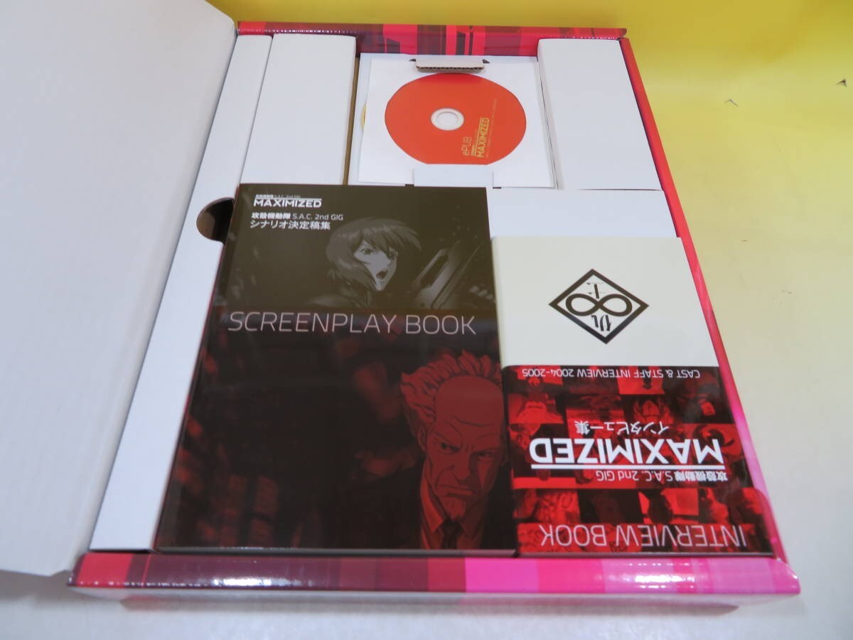 Ghost in the Shell Art book S.A.C. 2nd GIG MAXIMIZED Complete
