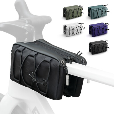 ROCKBROS 1L Fahrrad Doppel Rahmentasche Oberrohrtasche Vorne 6 Farbe Rennrad,MTB