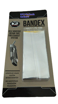 K2  Bandex Auspuffreparaturband Auspuffband  Klebeband hitzebeständig| 5x100cm
