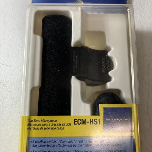SEALED. NIB Sony ECM-HS1 Direct/DI Box Cable Professional Microphone - Picture 3 of 5