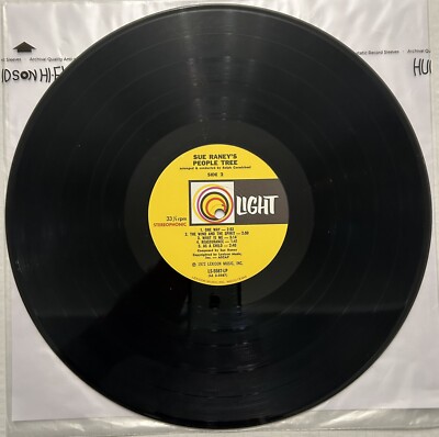 Sue Raney's People Tree - 1972 Vinyl LP - Light Records LS