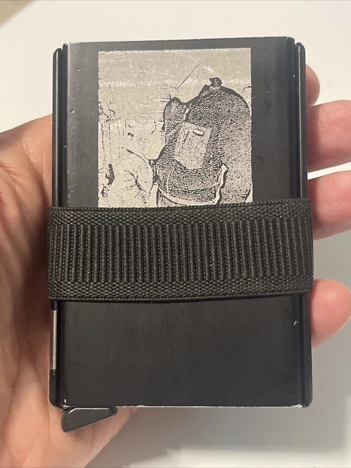 Secrid Cardslide slide + MoneyBand Cardholder Wallet Protective Case Black - Image 2 of 4