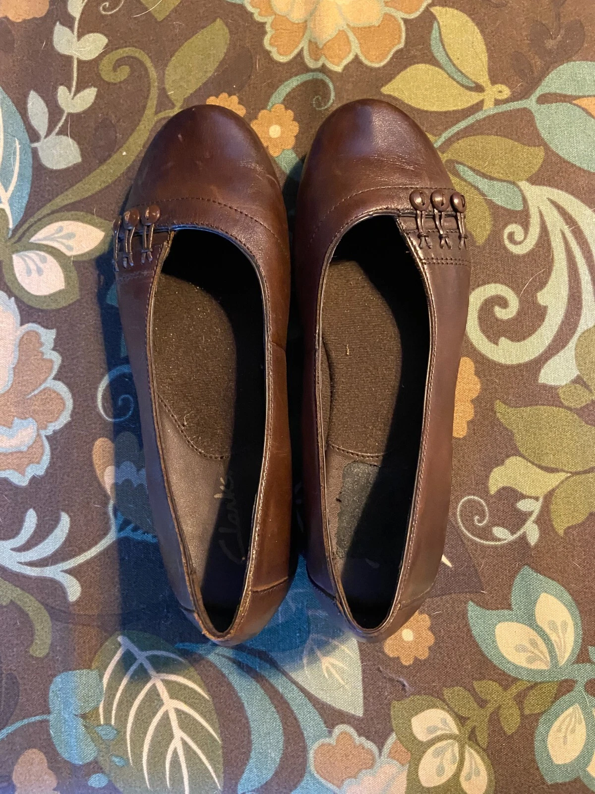 Clarks scarpe donna basse taglia 8 marrone