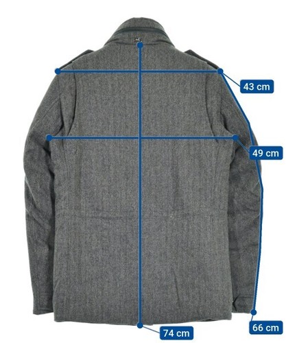 HERNO Down Jackets / Down Vests Gray(Herringbone) 42(Approx. XS) 2200531890042 - Picture 7 of 7