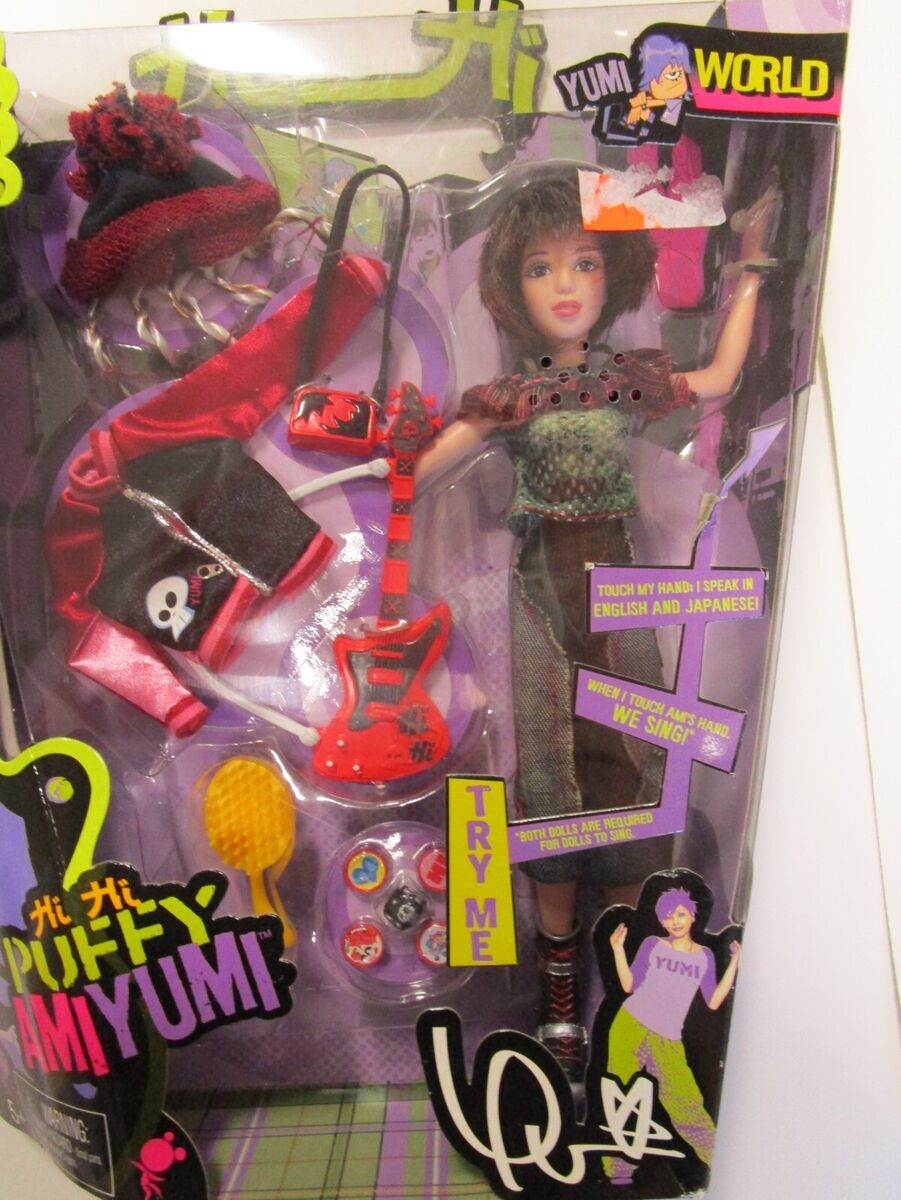 YUMI HI HI PUFFY AMI YUMI Doll World Tour 2005 Mattel Japanese Pop Stars