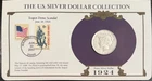 1924 Peace Silver Dollar US Postal Commemorative Stamp Set Rare 6/Fc Stamps, AU