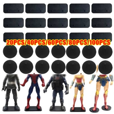 Lot 20/40/60/80/100pcs Action Figure DISPLAY STANDS - Action Display Base Holder