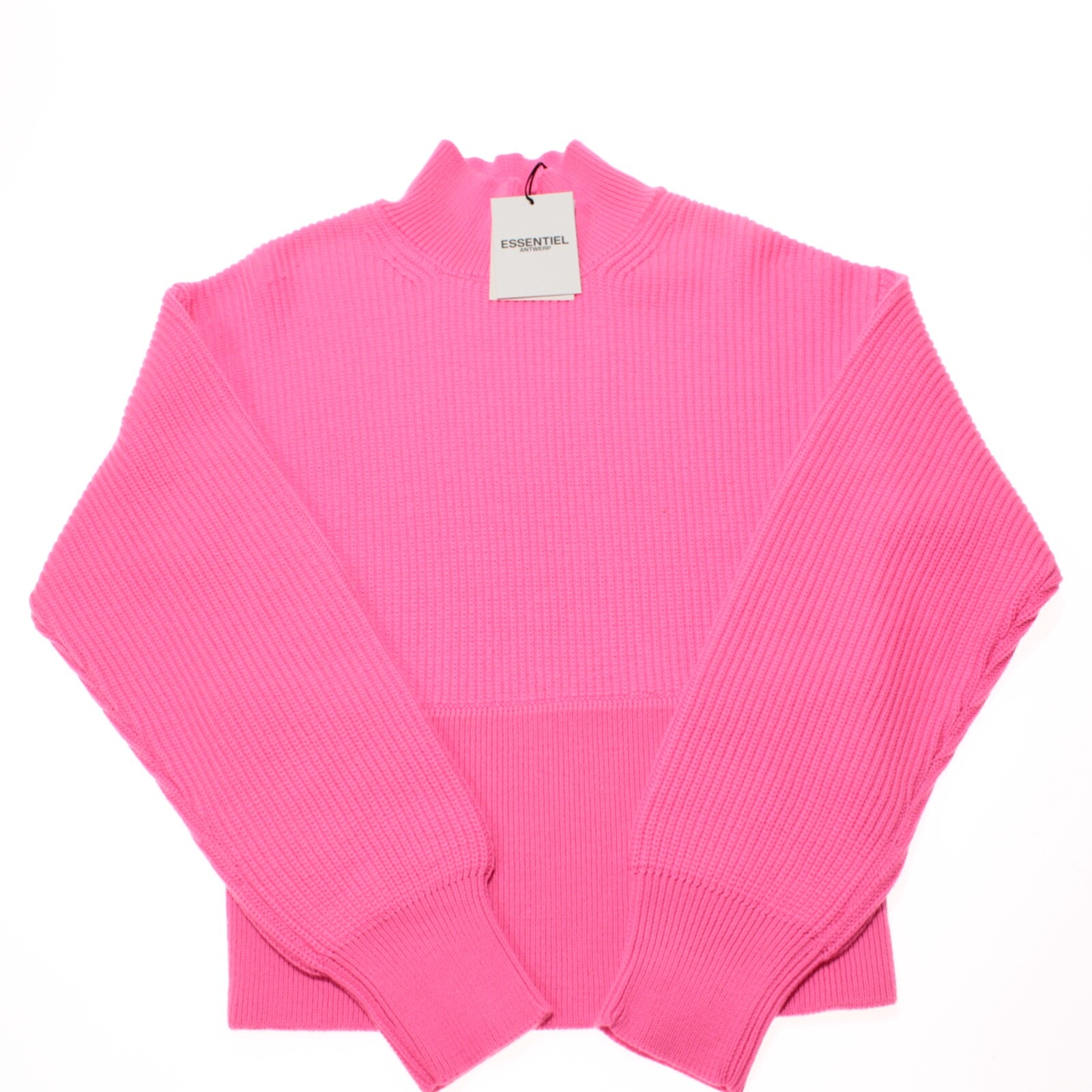 Essentiel Antwerp NWT Chiangmai Rib Jumper Sweater Size L US In Pink Wool Blend image 2