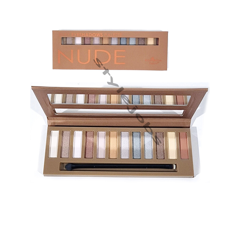 Italia Deluxe Silky Neutral Smokey Eyeshadows Palette "FREE SHIPPING