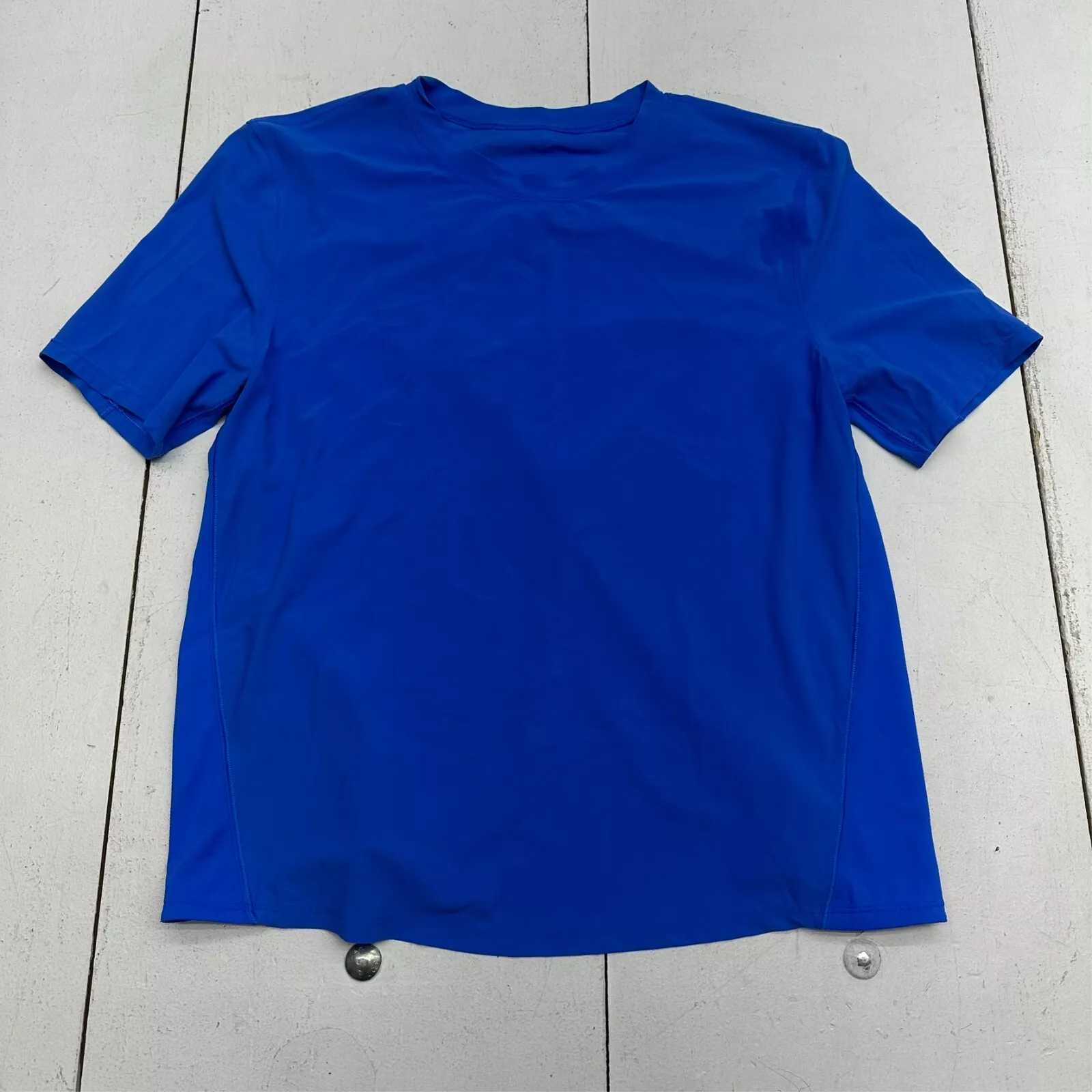 lululemon royal athletic short sleeve shirt