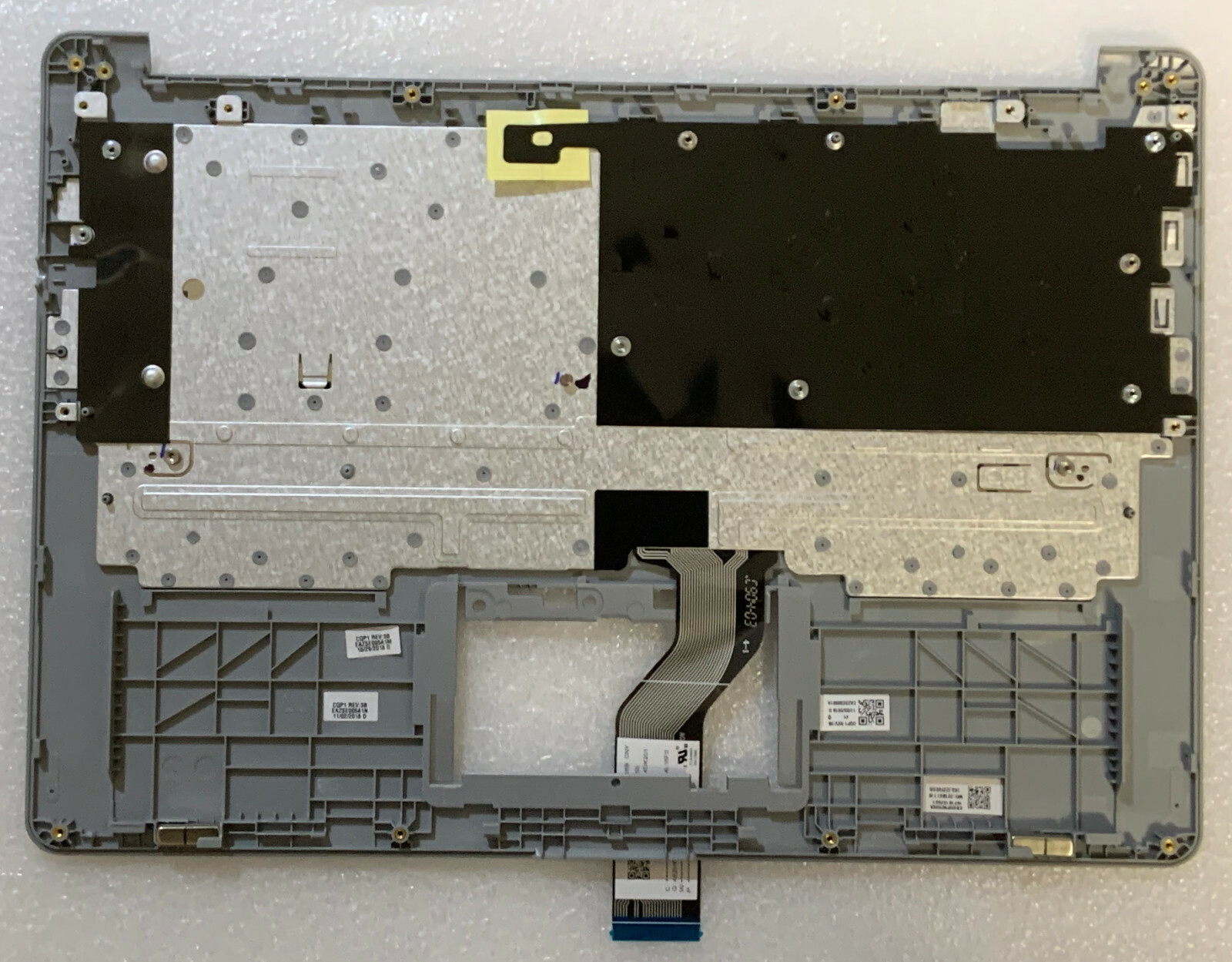 Clavier AZERTY Acer CB5-312T Topcase Argenté Haute Précision