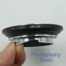 Lens Adapter for Konica AR Mount Lens to For Leica M Mount M6 MP M10 M9 Camera
